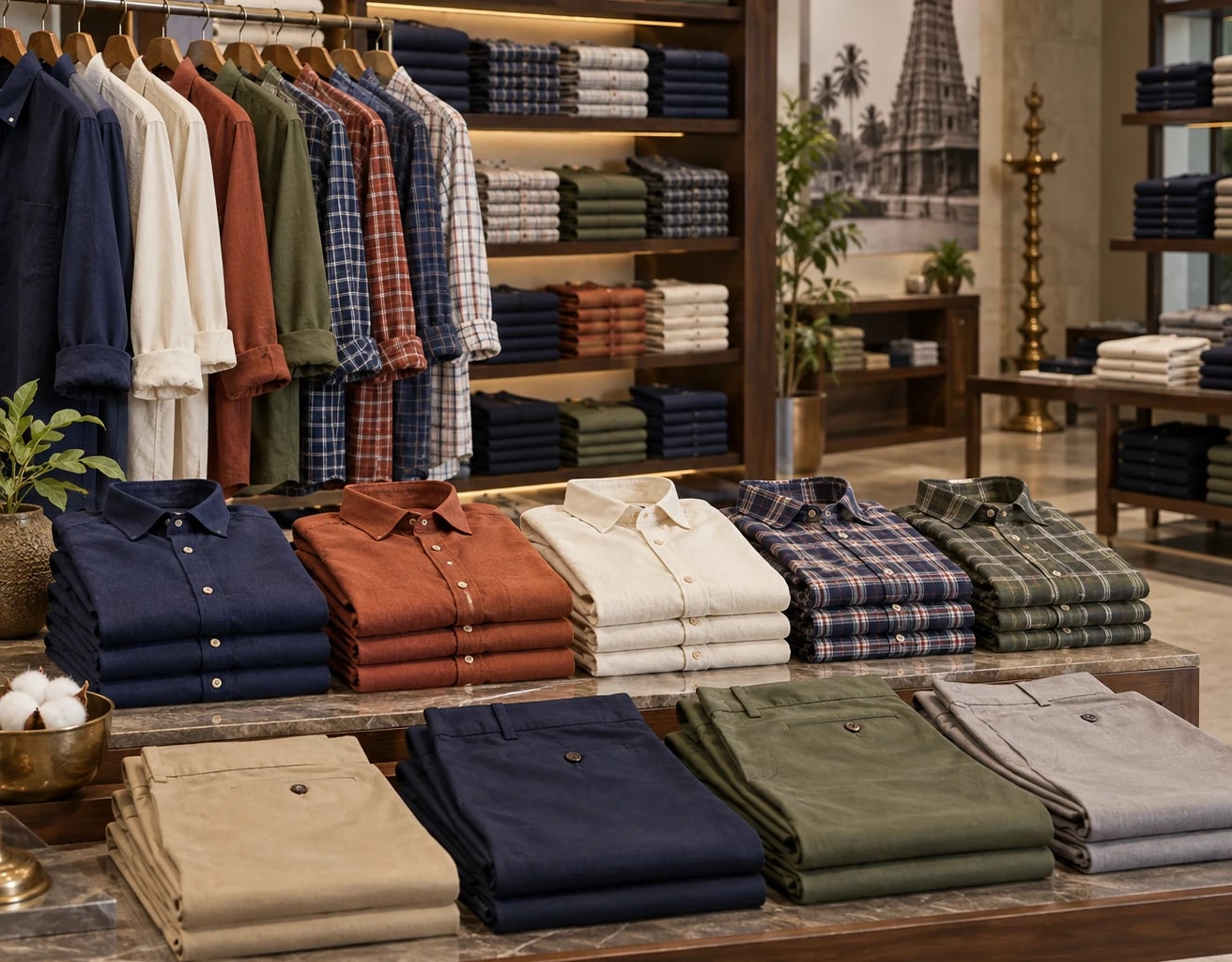 Men’s casualwear wholesale collection — illustrative image